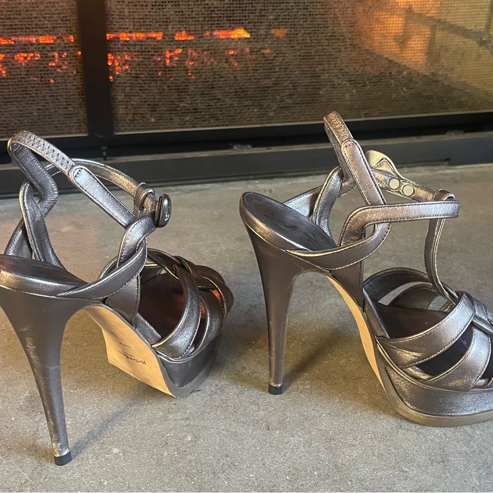 Ysl Gorgeous Platform Sandal - image 3